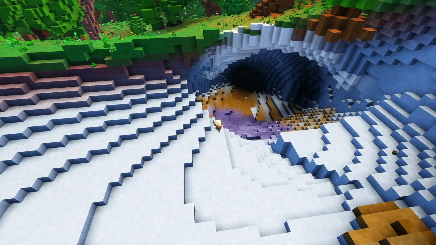 A cave entrance