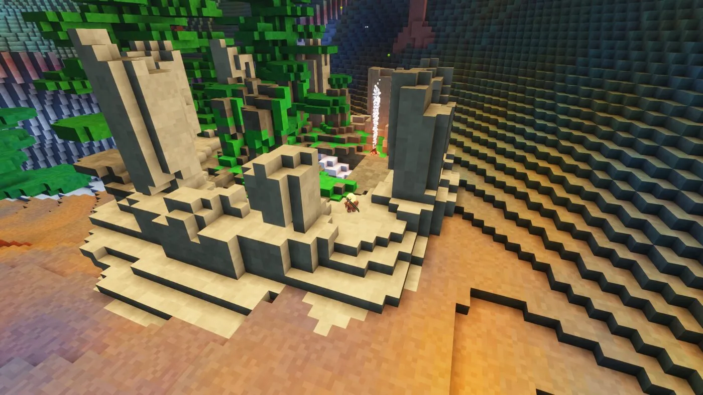 A dungeon entrance