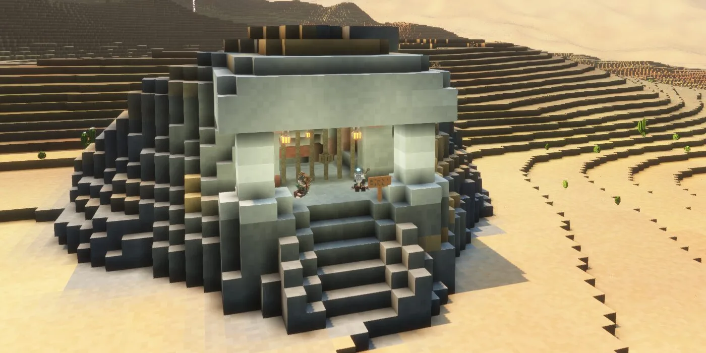 The Cinderdeep Mine — exterior