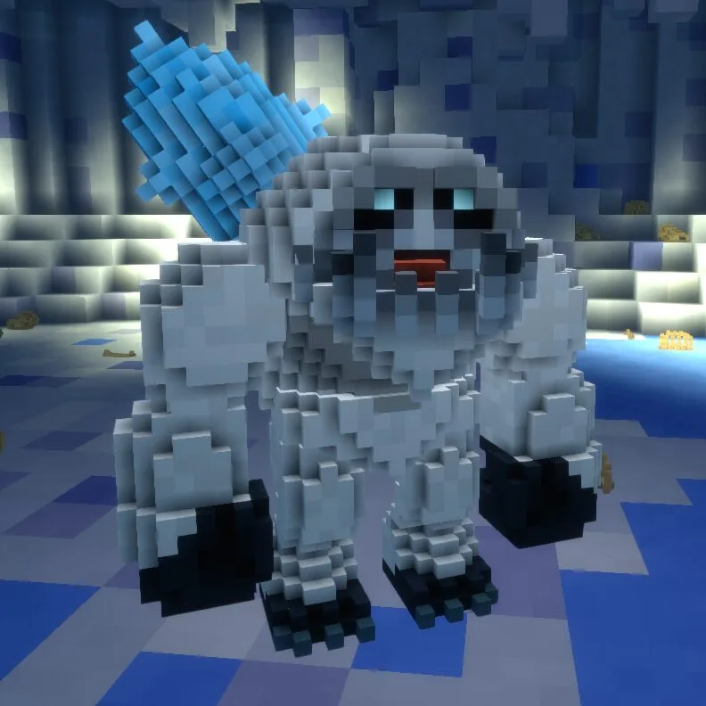 The Rimehowl Hold — bound Yeti